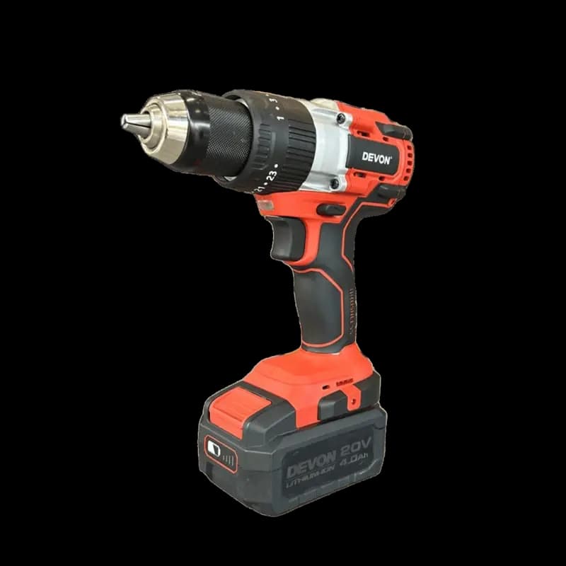 Аккумуляторный шуруповерт DEVON 5203-Li-20 20V (2x5Ah + ЗУ 190Вт)