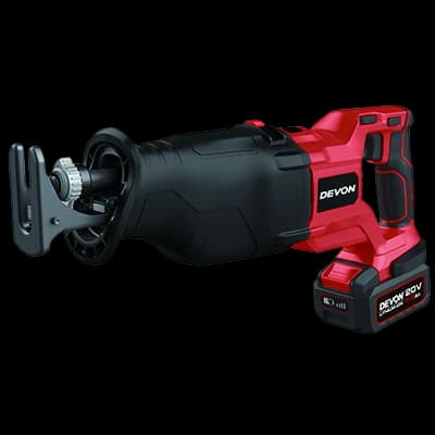 Аккумуляторная сабельная пила DEVON 5836-Li-20 20V (2x5Ah + ЗУ 190Вт)