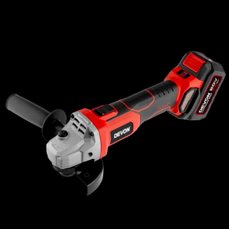 Аккумуляторная углошлифовальная машина DEVON 190мм 2903-Li-20-125-5A-190 20V