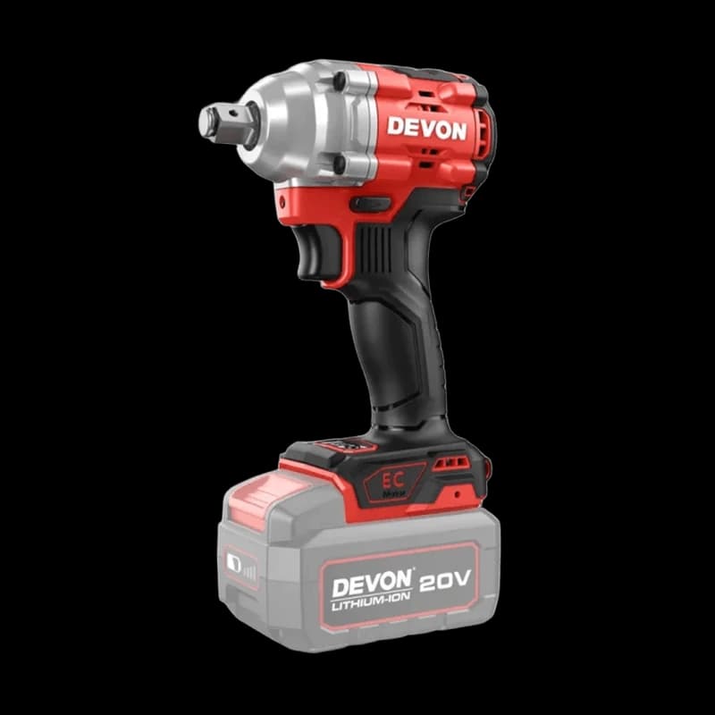 Аккумуляторный ударный гайковерт DEVON 5760-Li-20 1/2" 20V (без АКБ)